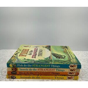 Set Of 4 Step-Up Books "Do The Strangest Things" By Leonora & Arthur Hornblow 19